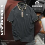 Premium Double PK Cotton Polo - Ash Giversion