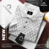 Mens Premium Allover Print Designer Polo Shirt