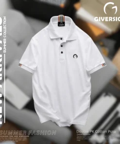 Mens Premium Classic White Polo Shirt