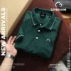 Mens Premium Moss Green Polo Shirt