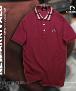 Mens Premium Maroon Polo Shirt