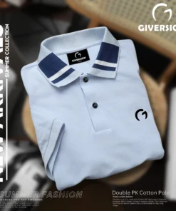 Mens Premium Ocean Blue Polo Shirt