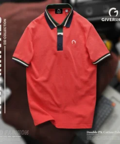 Mens Premium Comfortable Red Polo Shirt
