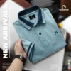 Mens Premium Sky Blue Cotton Polo Shirt